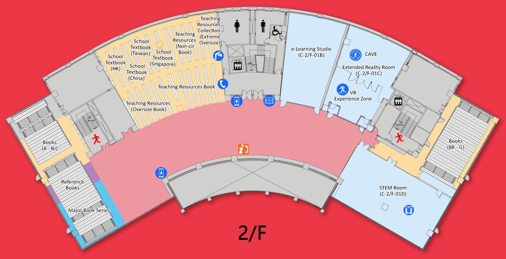 2/F floor map