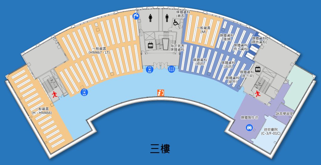 3/F floor map