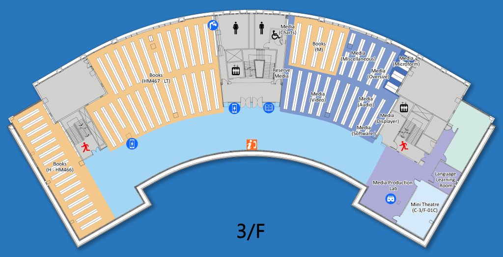 3/F floor map