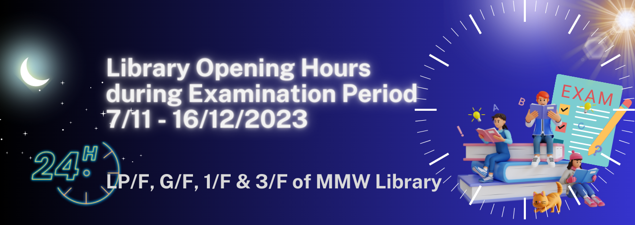 Library Opening Hours during Examination Period