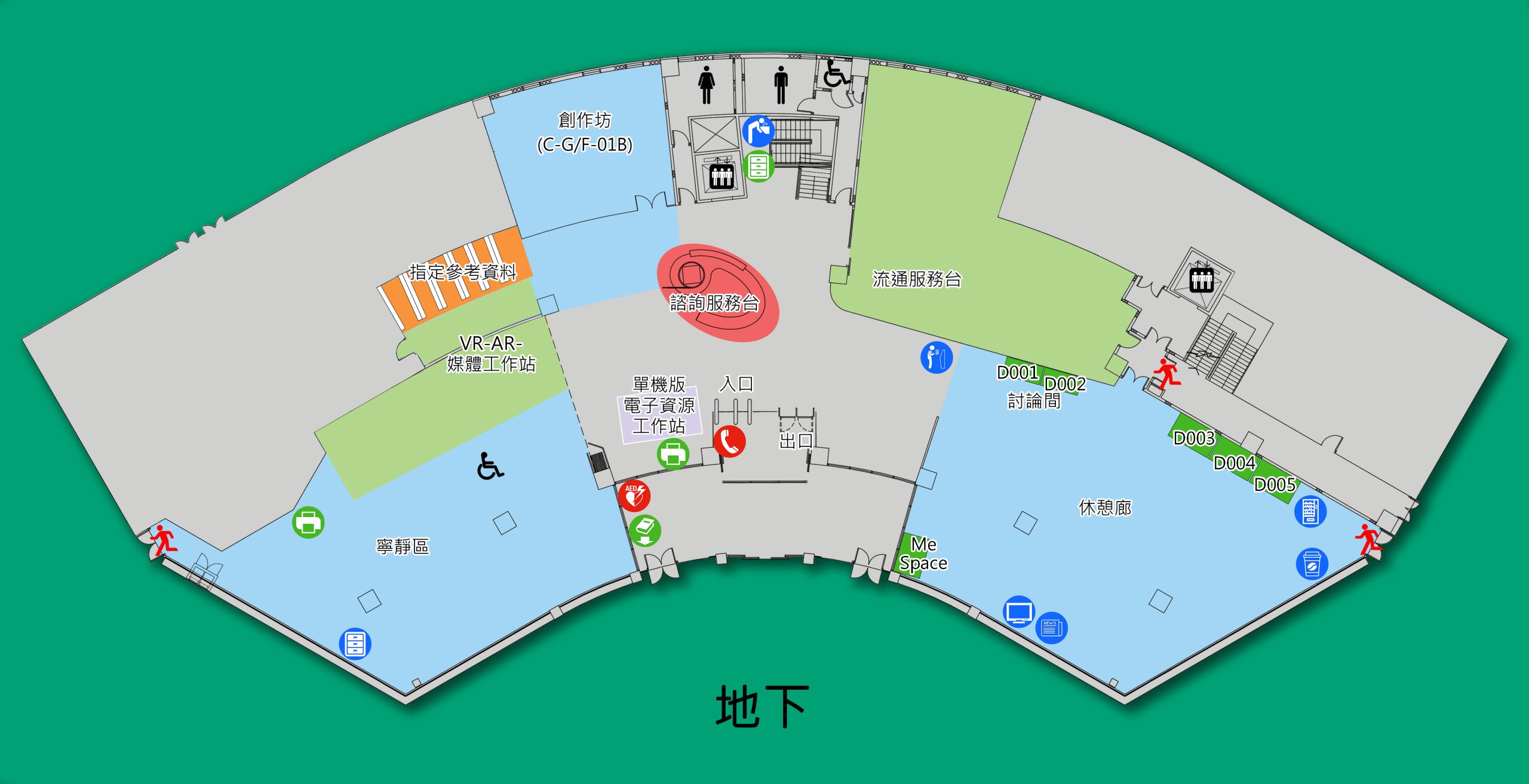 G/F Floor Map