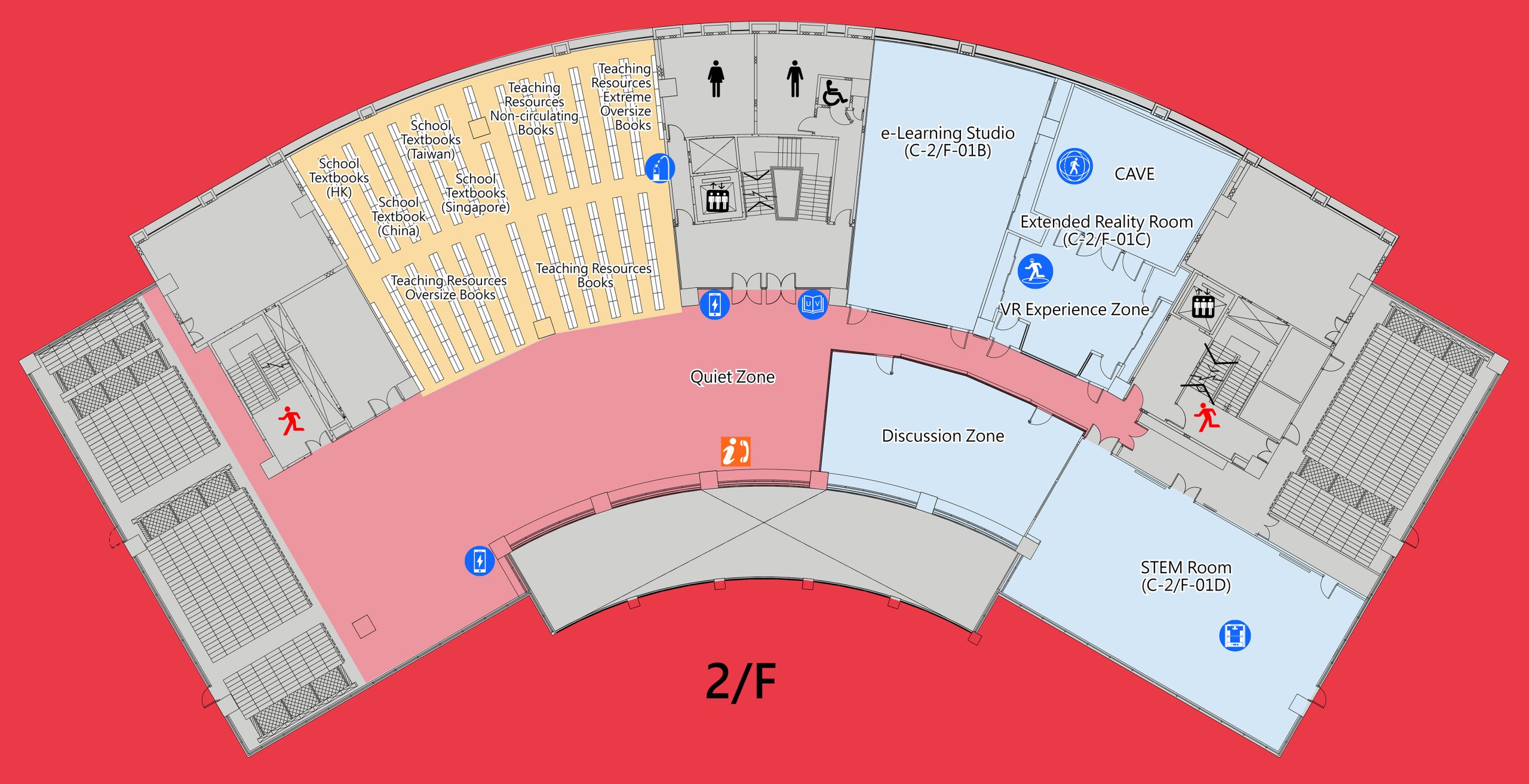 2/F Floor Map