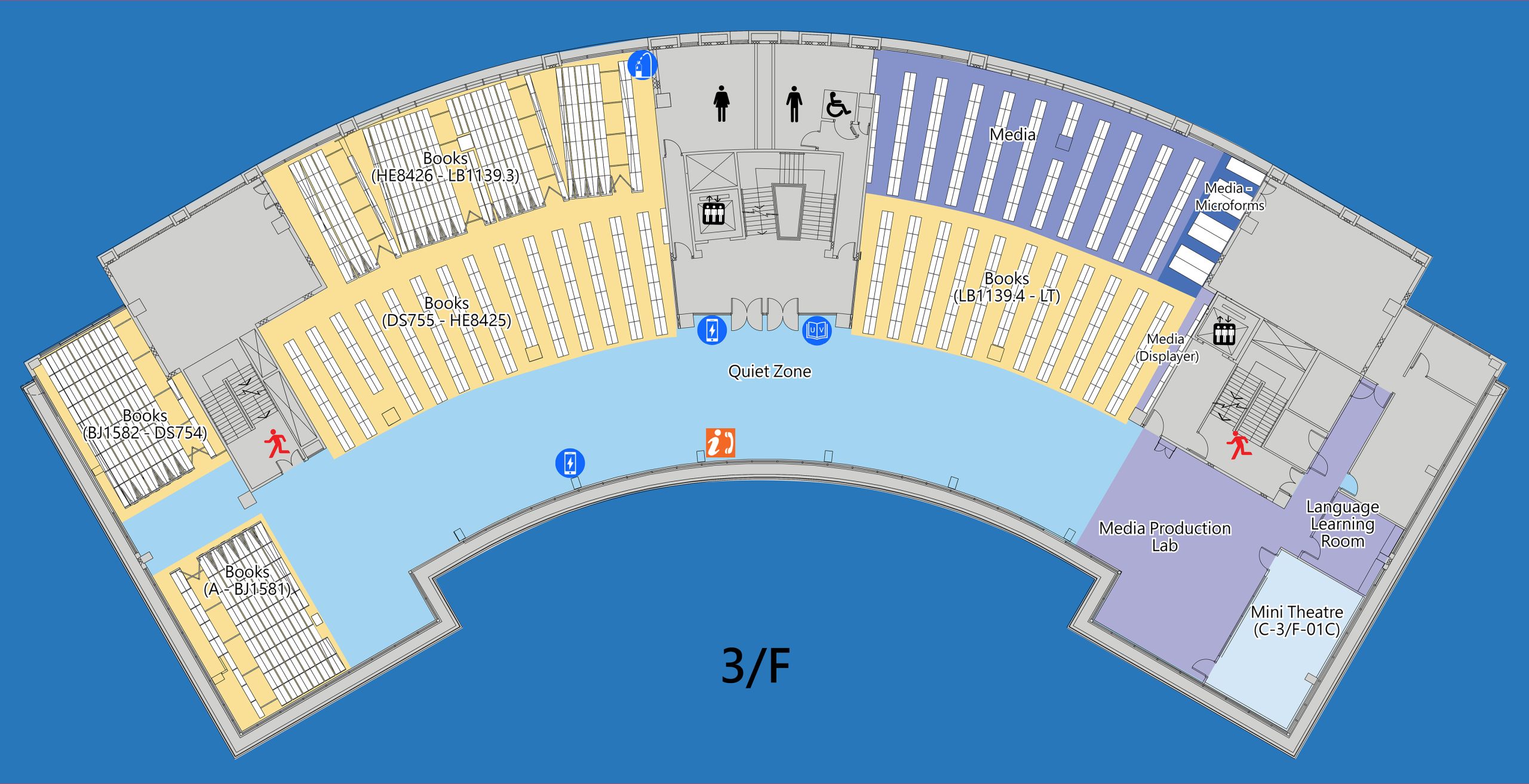 3/F Floor Map