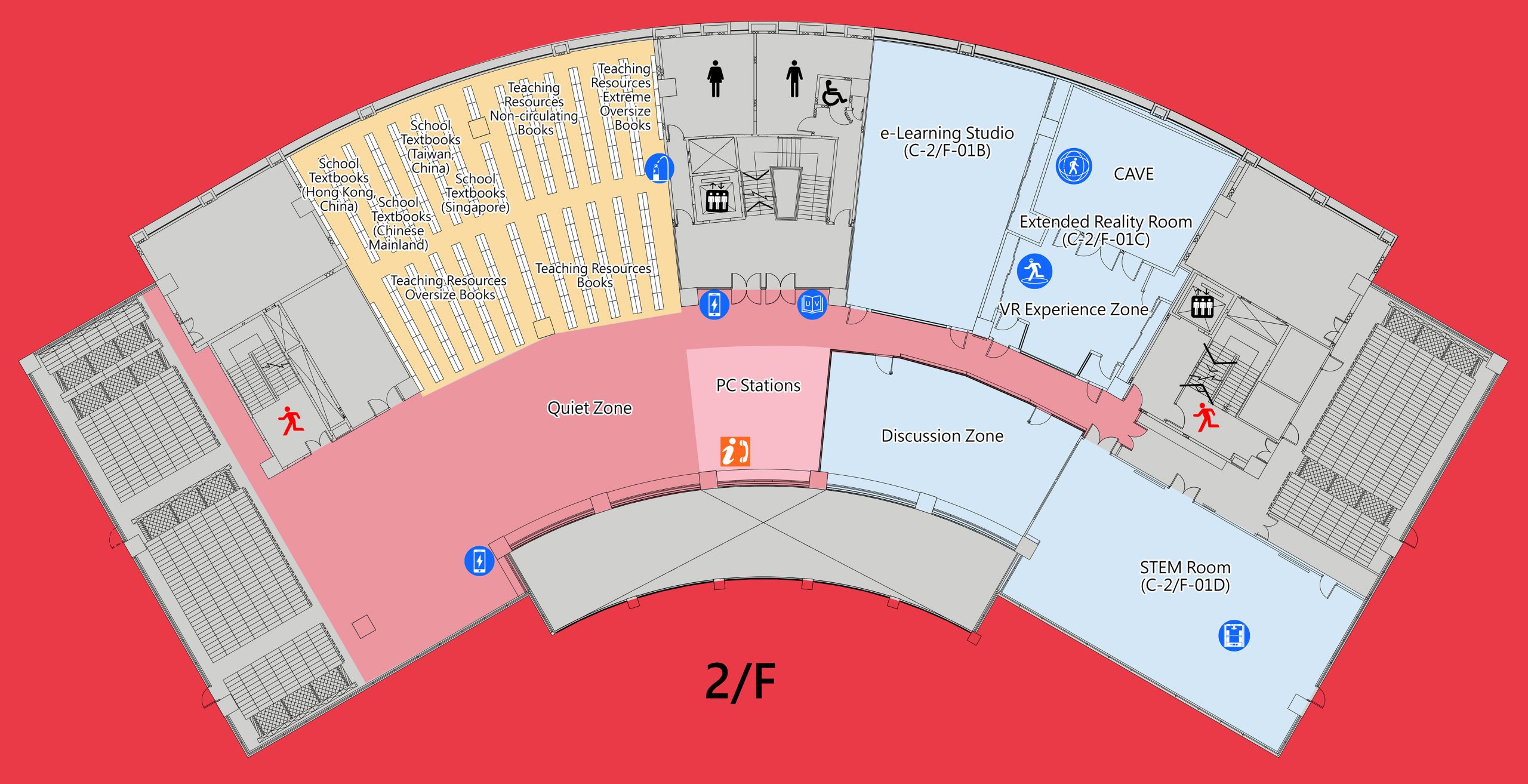 2/F Floor Map